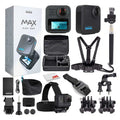 GoPro - MAX 360 (2025) Waterproof Action Camera -With Mega Accessory Kit - Get Rolling Bundle