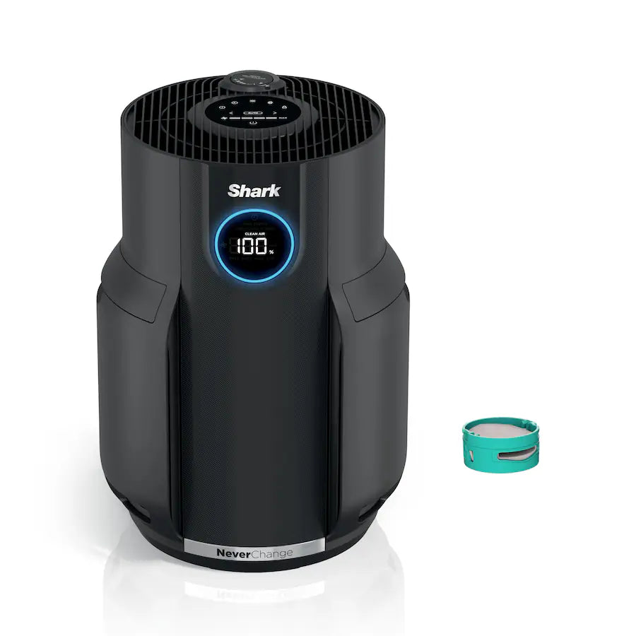 Shark - NeverChange Air Purifier, 5-Year Filter Life, 650-sq Ft - Black
