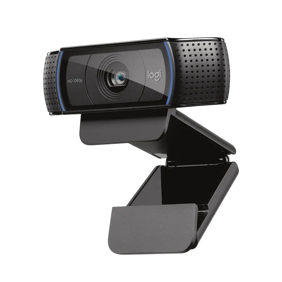 Logitech - C920s Pro 1080 Video Conferencing, Streaming, and Gaming Webcam with Privacy Shutter - Black