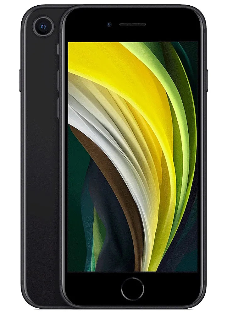 Apple - Pre-Owned Excellent iPhone SE (2020) 64GB (Unlocked) - Black