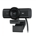 Logitech - MX Brio Ultra HD 4K Video Conference, Gaming and Streaming Webcam - Black
