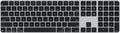 Magic Keyboard with Touch ID and Numeric Keypad for Mac models with Apple silicon (USB-C) - Black Keys
