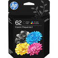 HP - 62 2-Pack Standard Capacity Ink Cartridges - Black/Tri-color