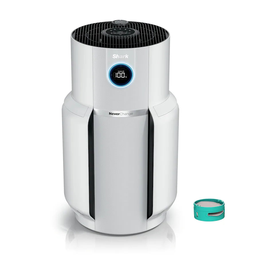 Shark - Never Change Air Purifier MAX, 5-Year Filter Life, 1400 sq. Ft - White