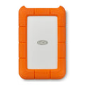 LaCie - Rugged 2TB External USB-C, USB 3.1 Gen 1 Portable Hard Drive - Orange/Silver