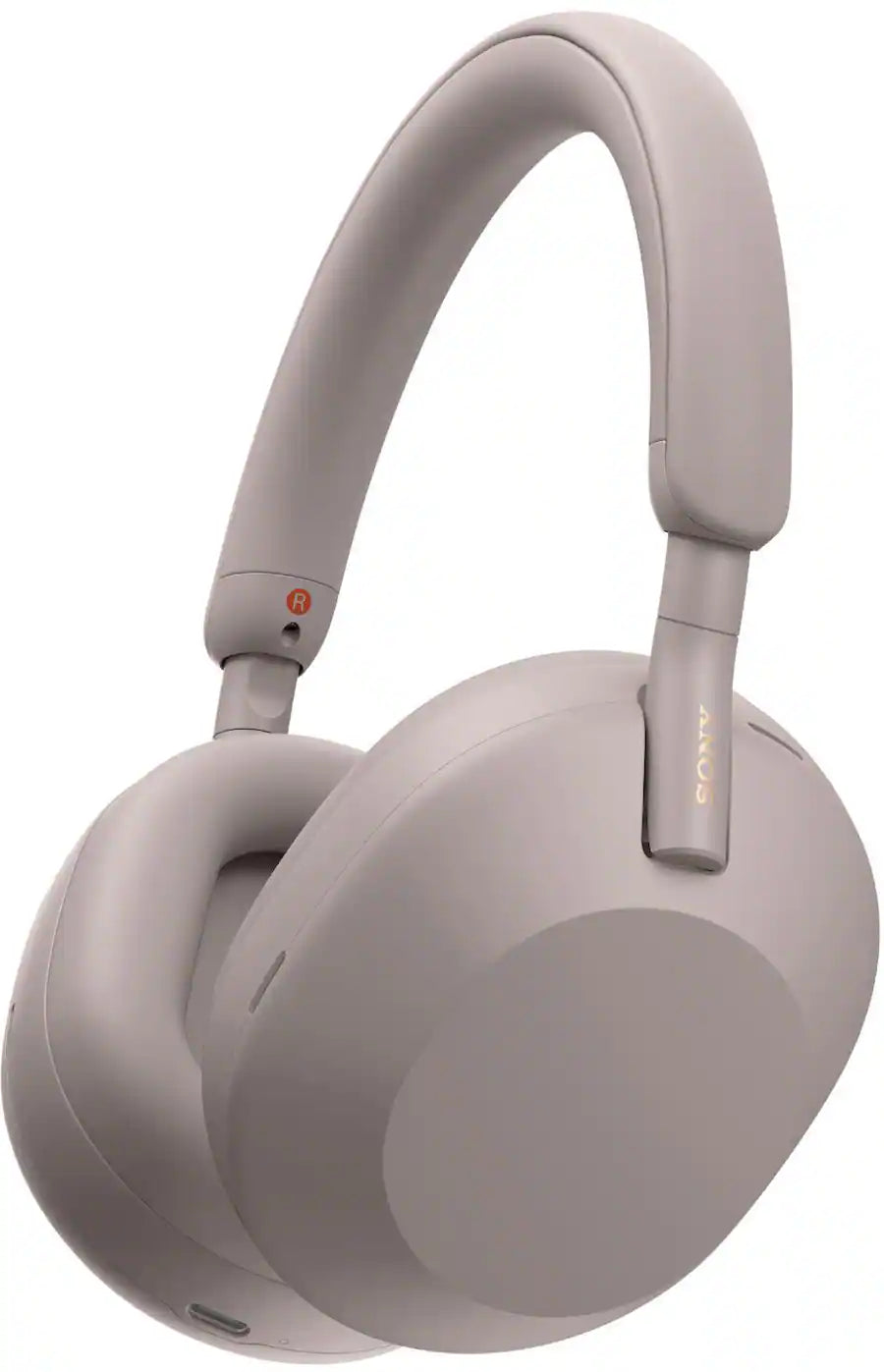 Sony - WH-1000XM5 Wireless Noise-Canceling Over-the-Ear Headphones - Smoky Pink