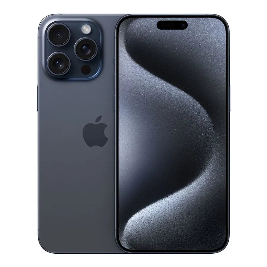 Apple - Refurbished Excellent - iPhone 15 Pro Max 256GB 6.7" 5G Fully Unlocked, - Blue